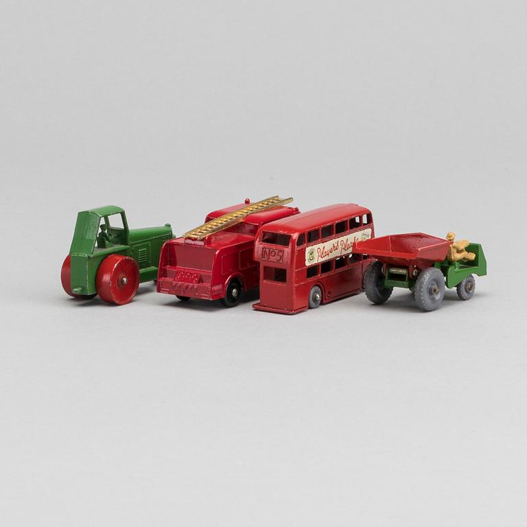 LESNEY MATCHBOX SERIES FOUR CARS.