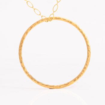 TIFFANY & CO, An 18K gold necklace. Italy. Marked T&Co nad Tiffany & Co.