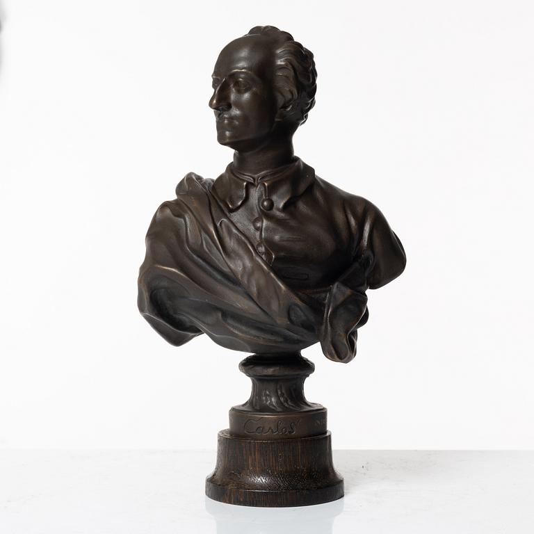 Jacques Philippe Bouchardon, after. King Charles XII of Sweden.