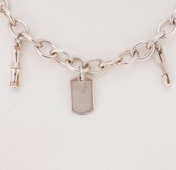 HALSBAND, silver, Gucci. Vikt 66,6 g.