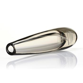Gunnel Nyman, a "Serpentine" glass vase, Nuutajärvi, Notsjö, Finland 1960.
