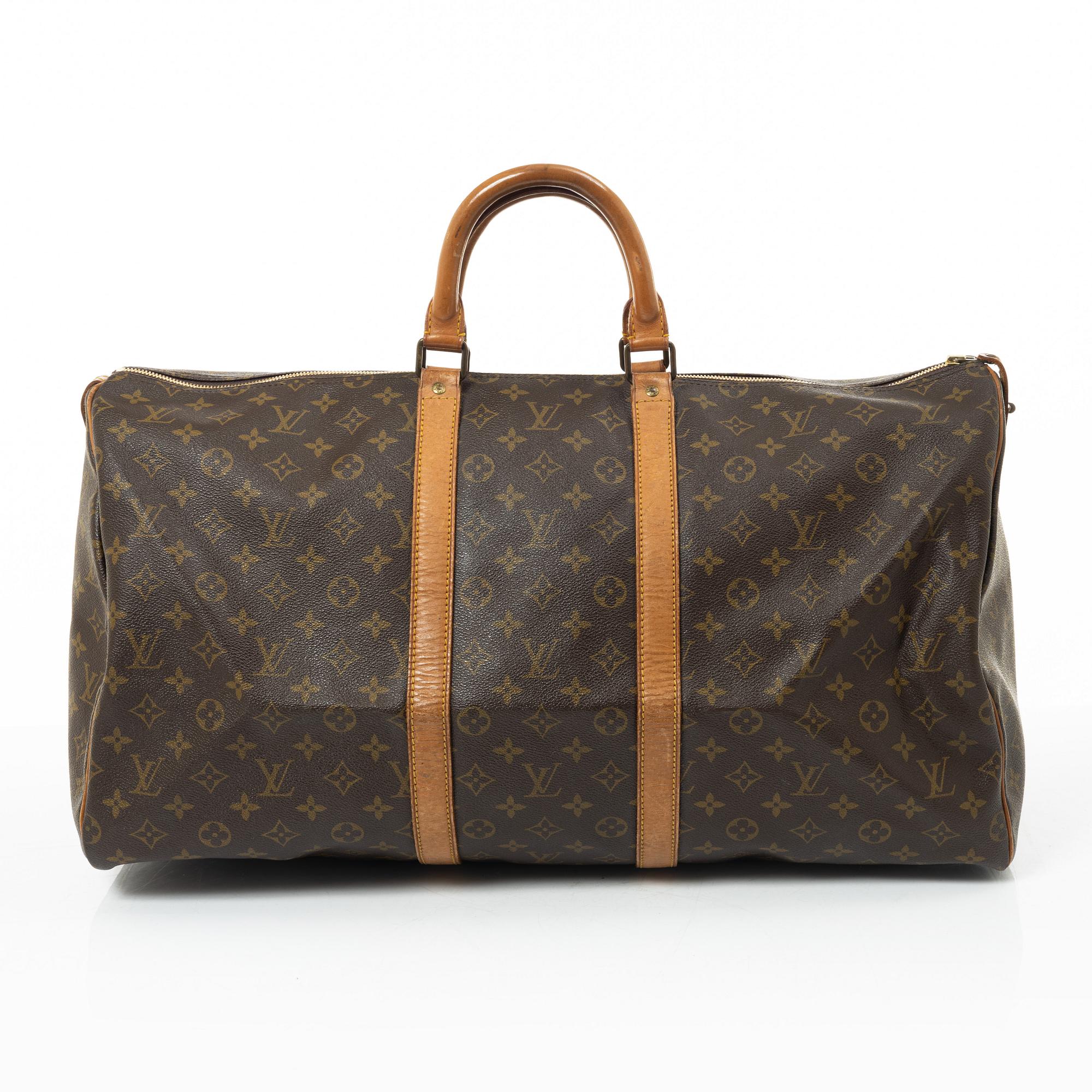 Louis Vuitton, Bag, "Keepall 55", vintage.