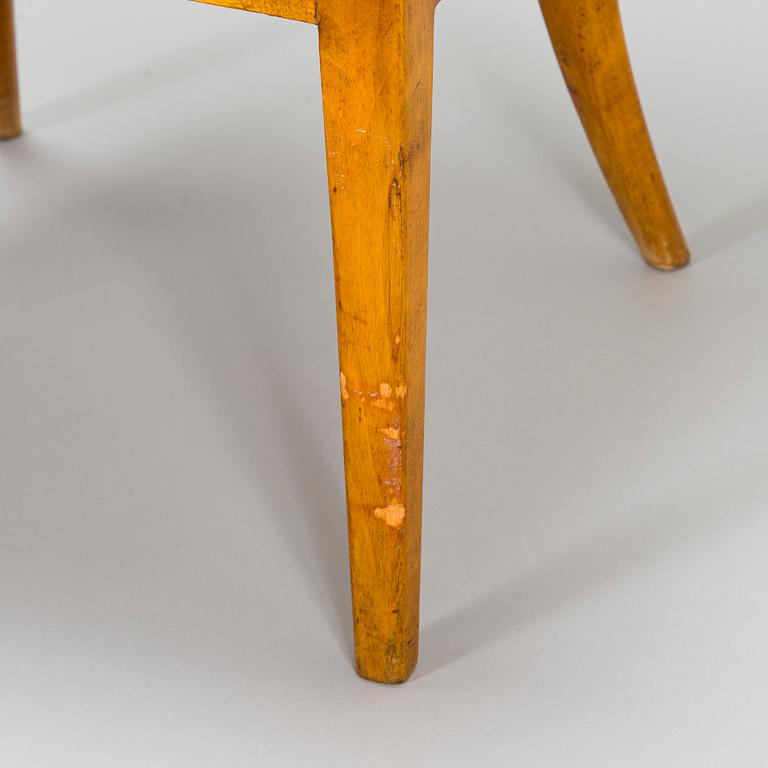 Four 1930/40s chairs.