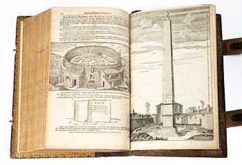Karl XII:s stora kyrkobibel, 1702-3, med Peringskiölds bibliska historia, 1713.