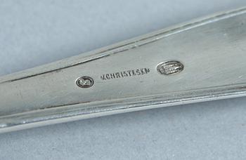 RAGUSKED, silver Danmark. Cristesen. 1877.