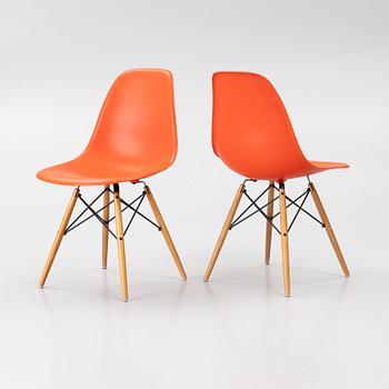 Charles & Ray Eames, Six “Plastic Chair DSW”, Vitra.