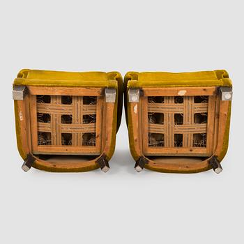 Nojatuolipari, malli 218 "Tuomari", Asko 1930-luku.