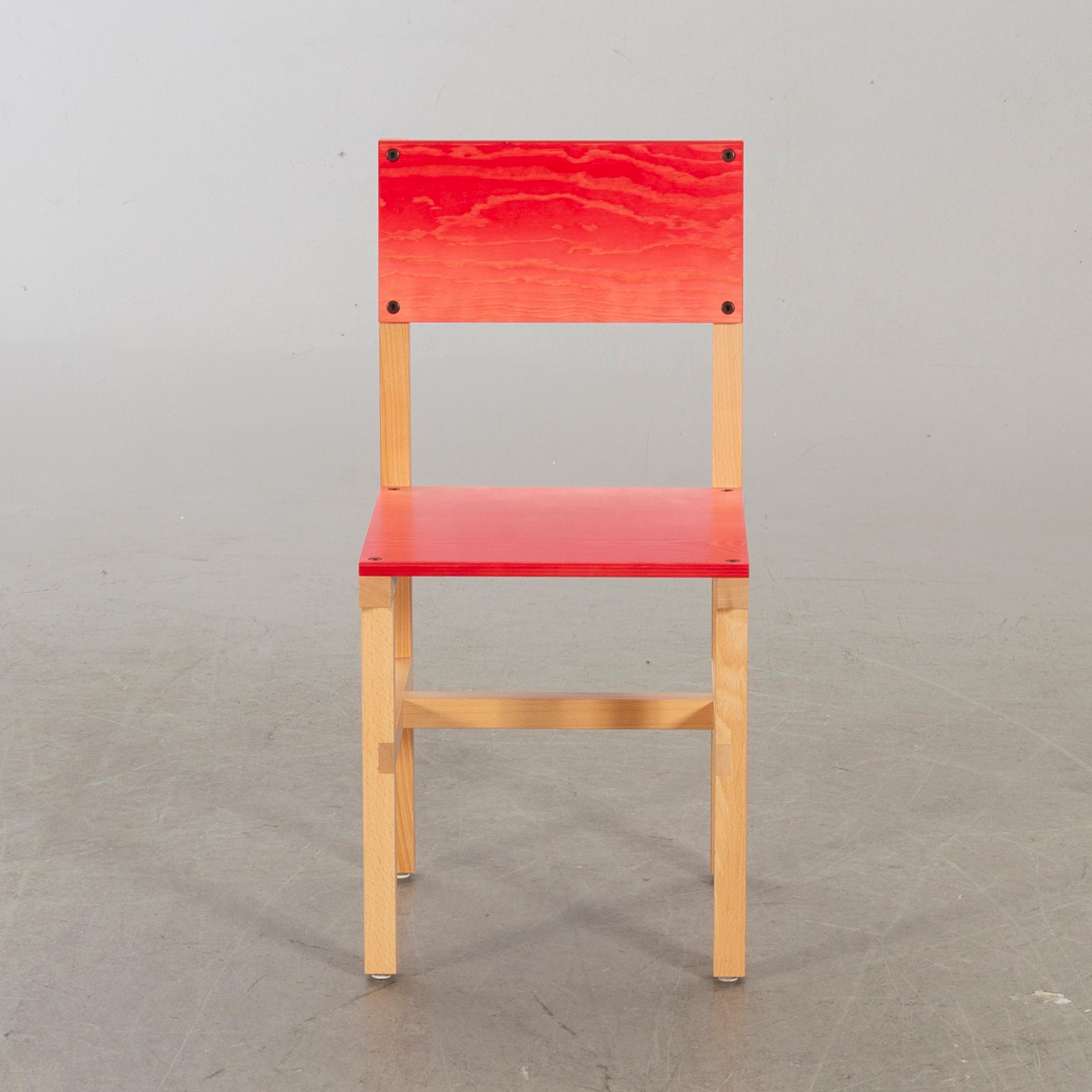 FREDRIK PAULSEN, "Röhsska"Designbaren, chair, Blå Station 2020, Chair 52/102.