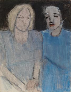 Helene Schjerfbeck, "Friends".