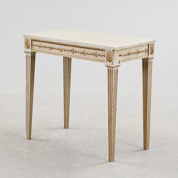 BORD, Gustavianskt provinsarbete, omkring 1800.