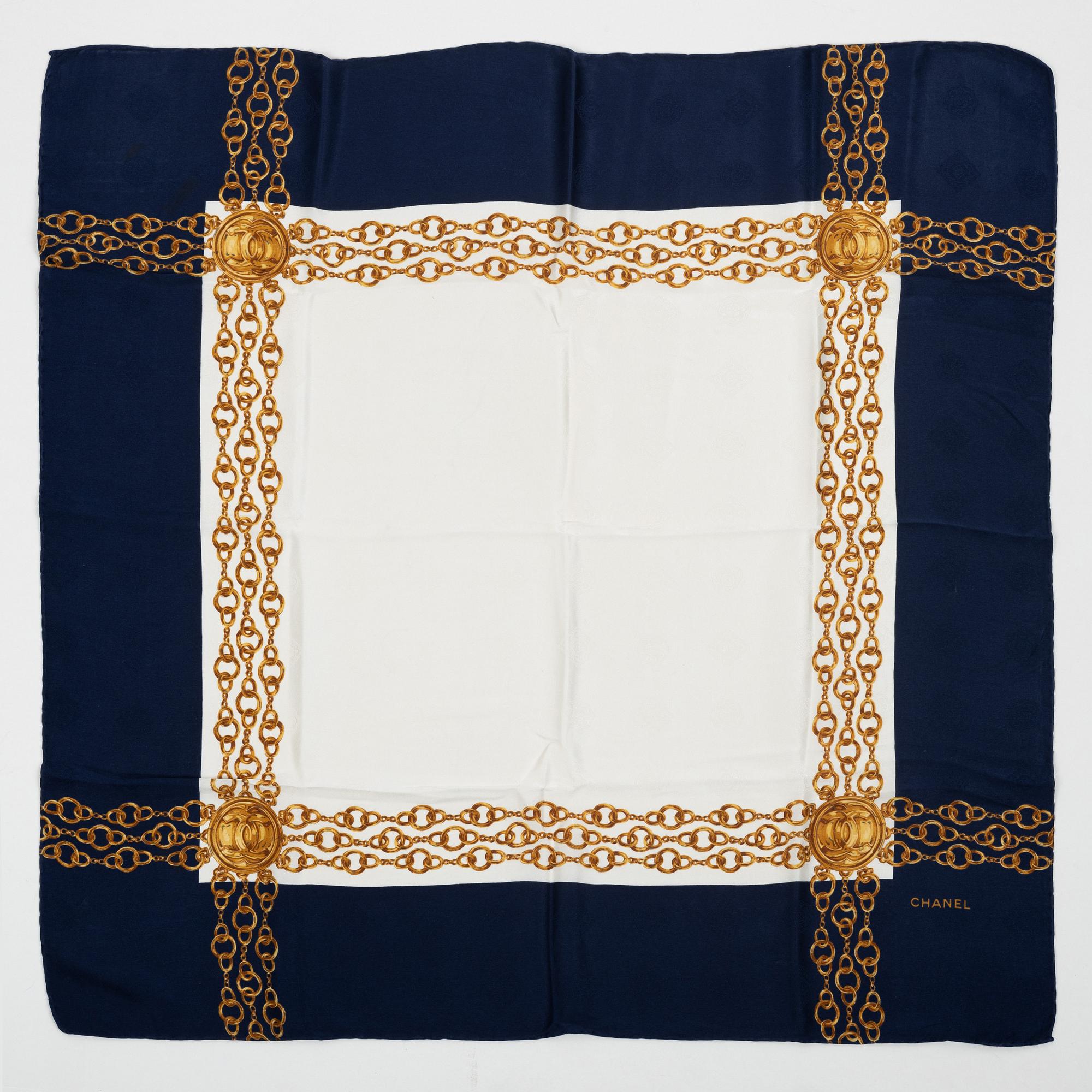 Chanel, scarves, 2 st.