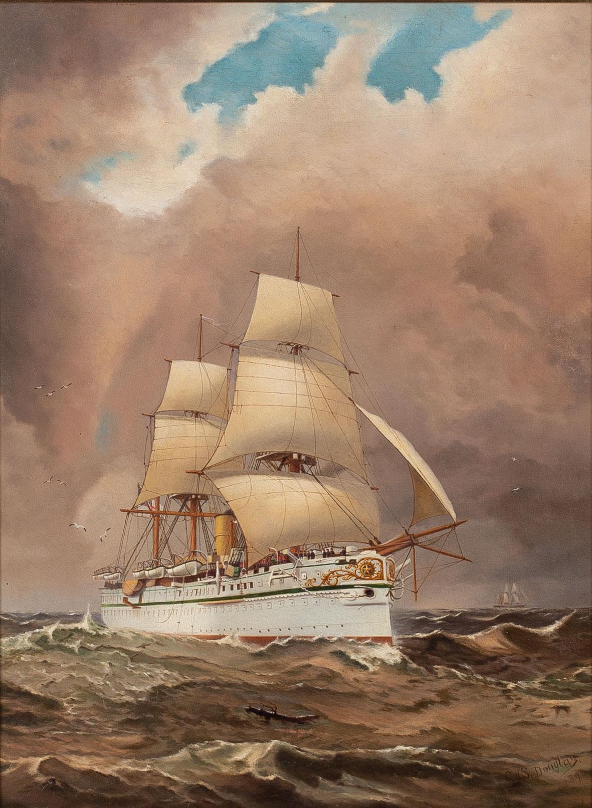 CHS Douglas, 1800-tal, , H M Troopship "Euphrates".