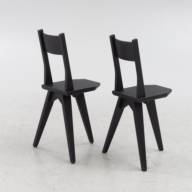 John Kandell, chairs, a pair, "Camilla", Källemo.