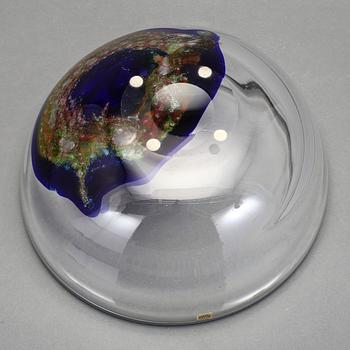 SKÅL, glas. Ann och Göran Wärff, Kosta, unik. 1970-tal.