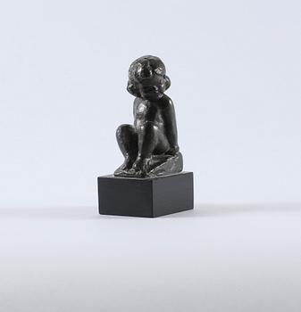CARL-EINAR BORGSTRÖM, skulptur, brons.