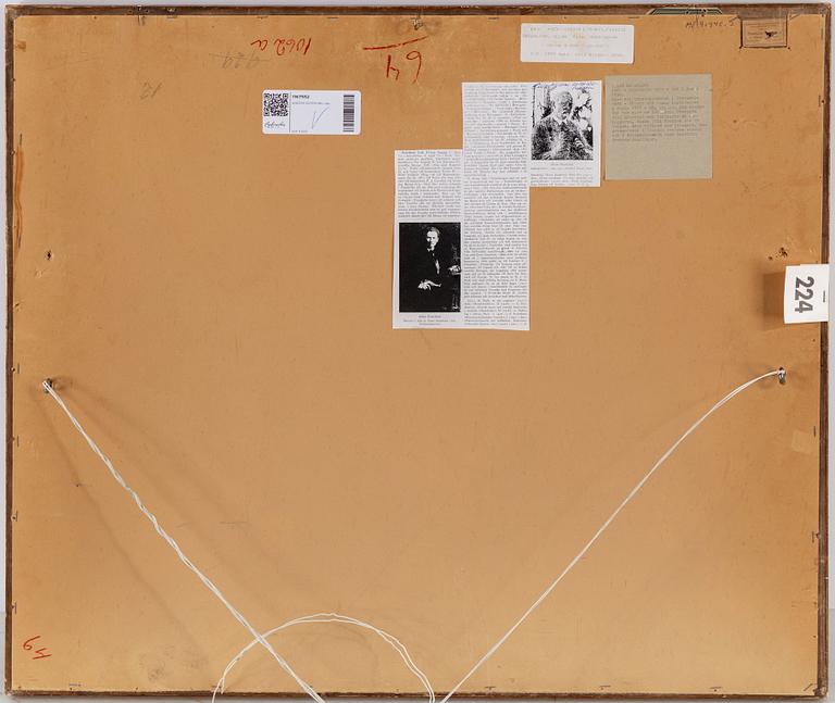 ALLAN ÖSTERLIND, oil on panel, signed Allan Österlind.