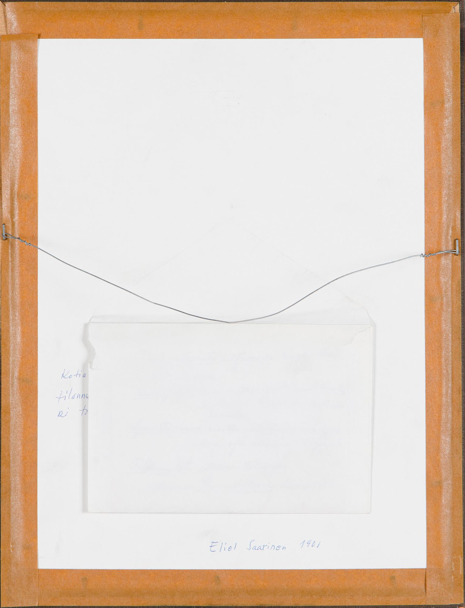 Eliel Saarinen, Skiss till Husaltare.