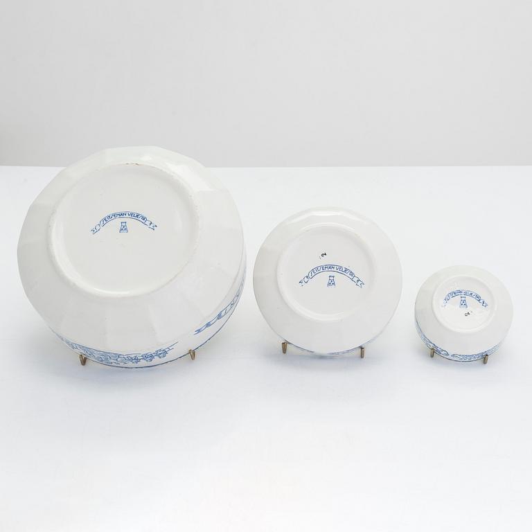 Svea Granlund, bowls, 7 pcs, "Seven Brothers", Arabia, 1928-32.