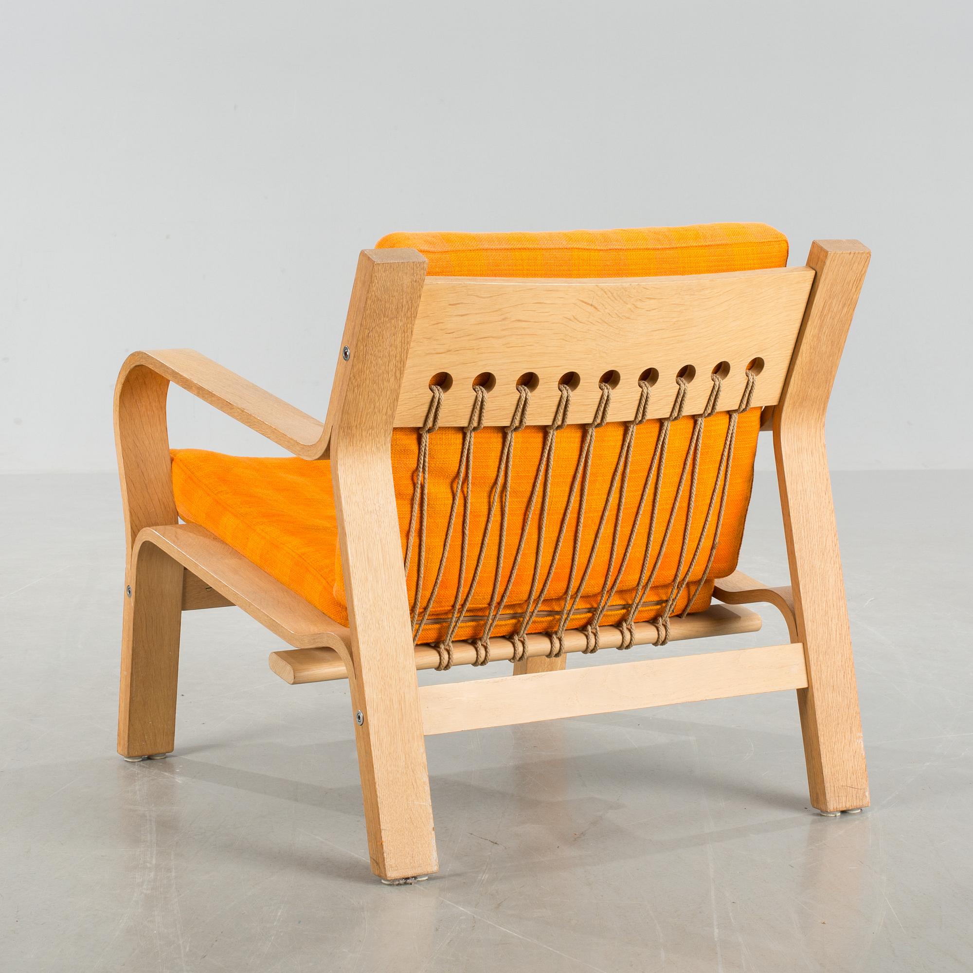 FÅTÖLJ, Getama, Hans Wegner, 1970-tal.