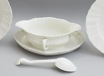 A Berlin dinner service, 19th Century. (73 pieces).