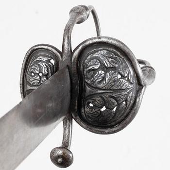 Värja, schwedendegen-typ, 1600-tal.