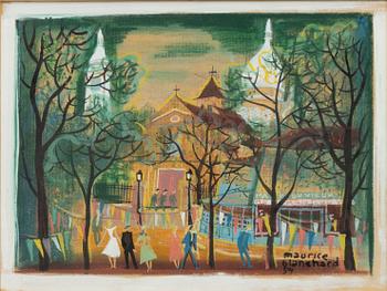 Maurice Blanchard, From Montmartre, Paris.