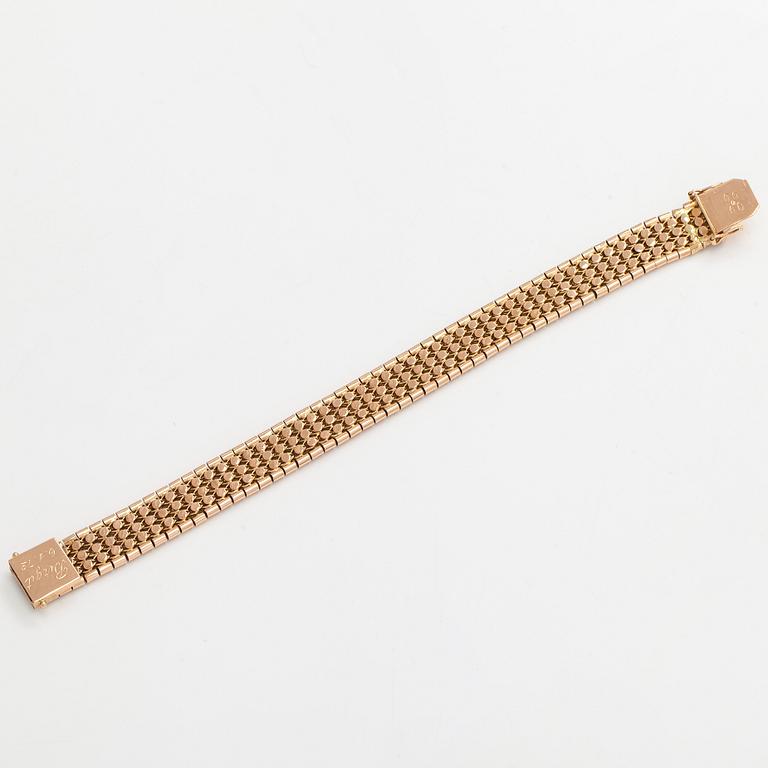 Bracelet, 14K gold, Aikala, Helsinki 1970.