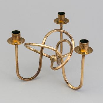 JOSEF FRANK, a brass candelabrum from Svenskt Tenn.