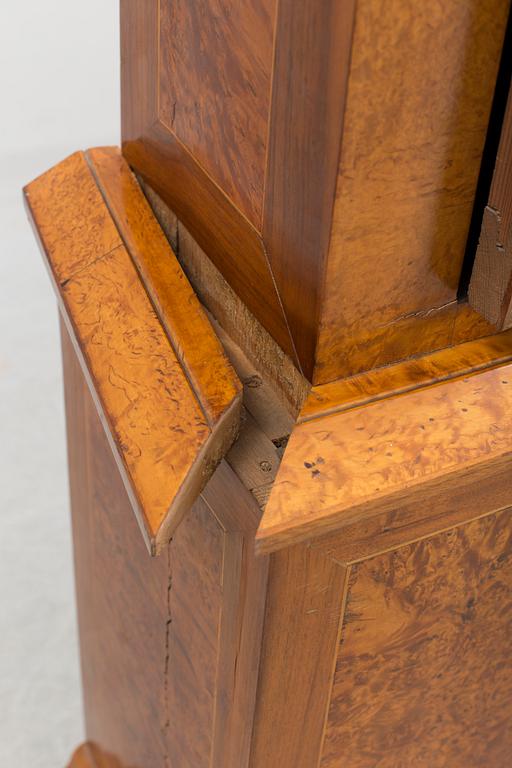 A mid 19th century grandfather clock.