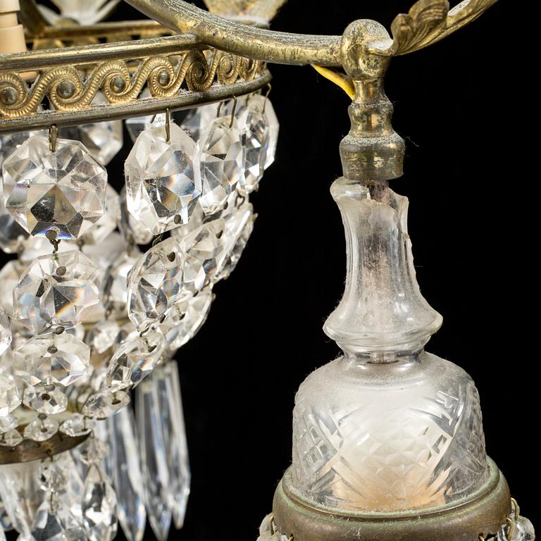 A ceiling lamp, first half of the 20th century.