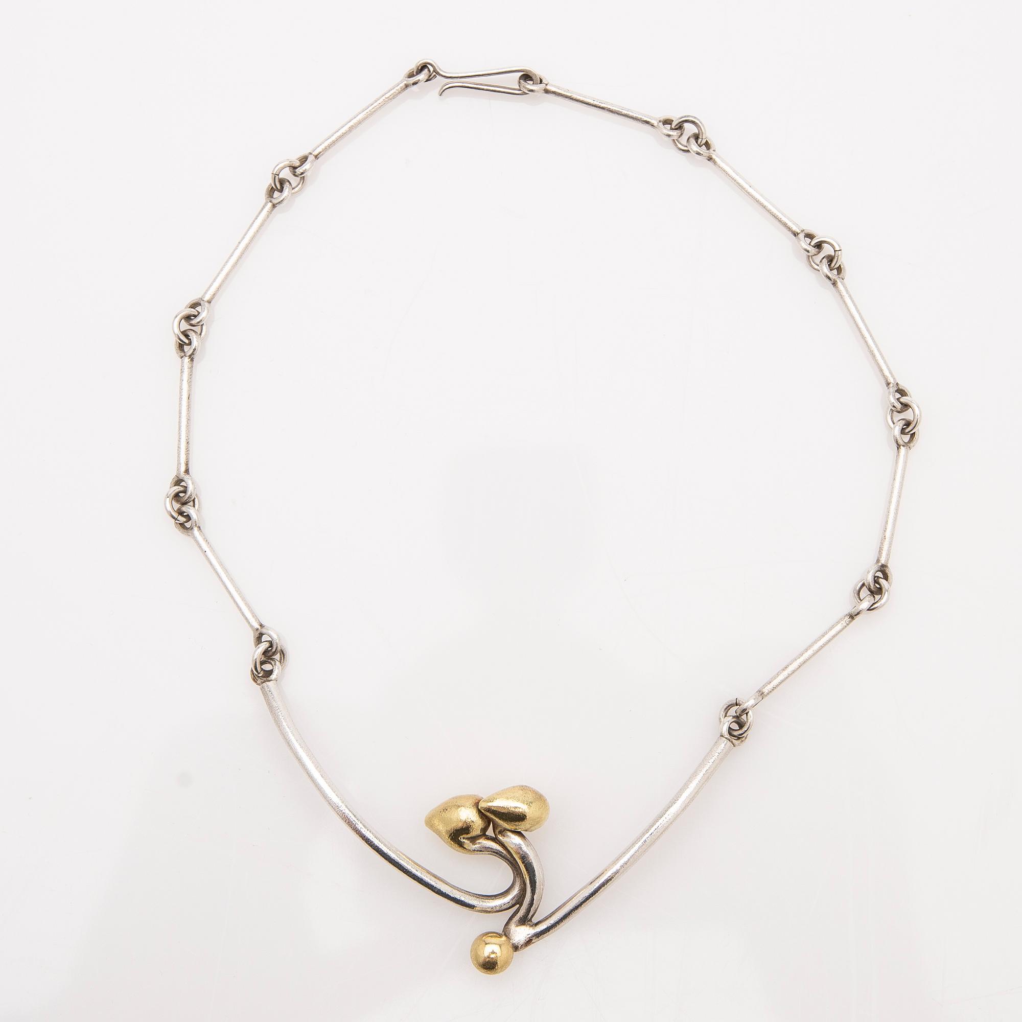 Ida Liedholm, Collier, sterlingsilver och 18k.