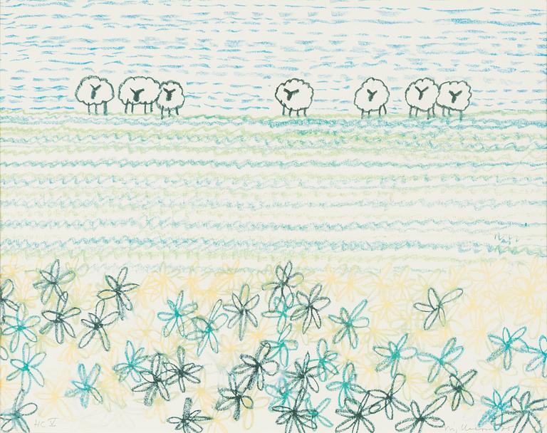 Slas (Stig Claesson), Får på bete.