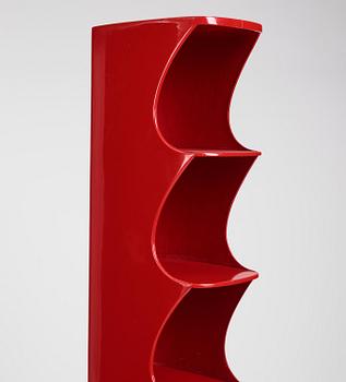 Valérie Doubroucinskis, a "Totem" shelf, Rodier, France, 1970s.