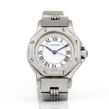 DAMARMBANDSUR, Cartier Santos Octagonal.
