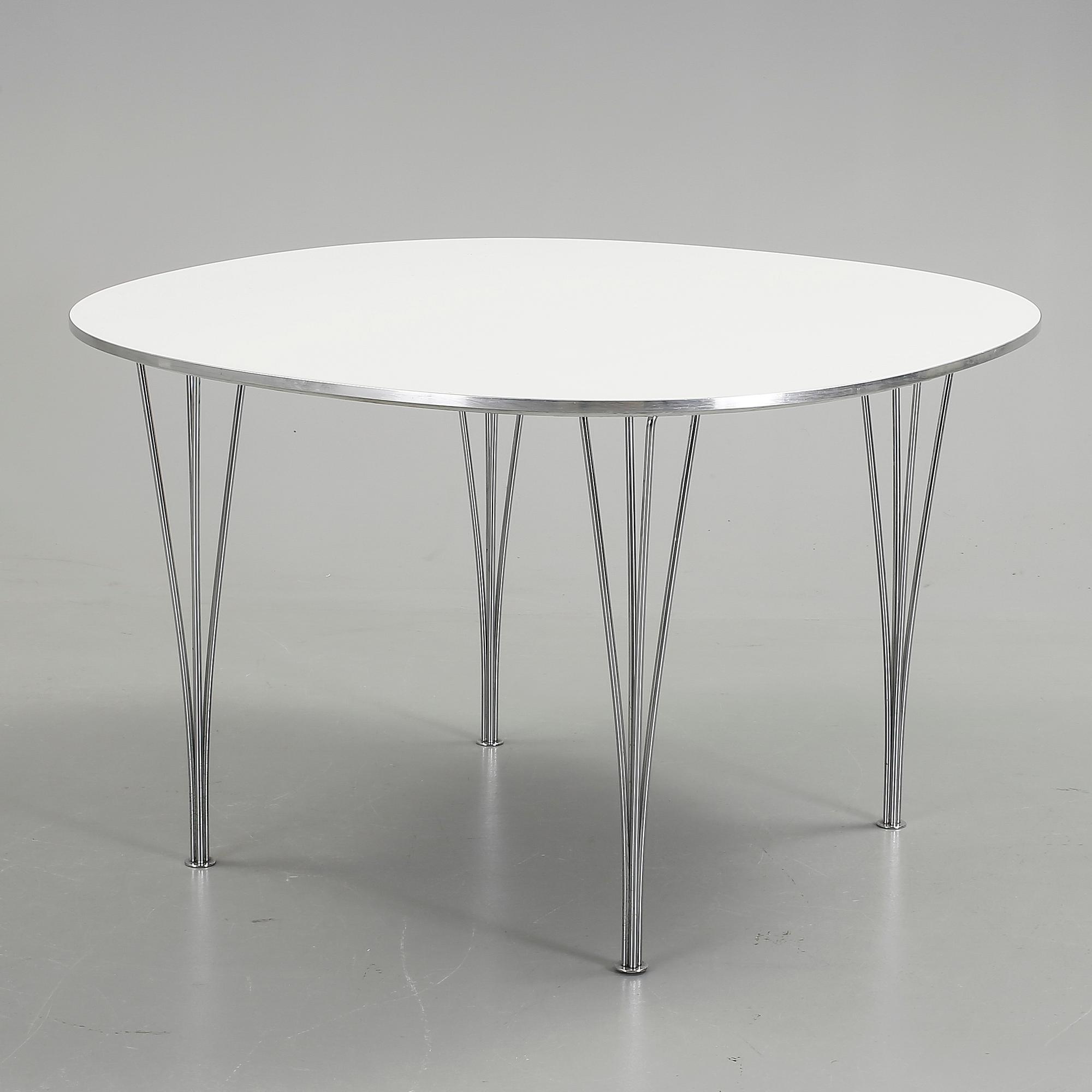 MATBORD, "Supercirkulär", Piet Hein och Bruno Mathsson, Fritz Hansen, 1978.