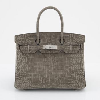 Hermès, A 'Birkin 30 crocodile' bag, 2019.