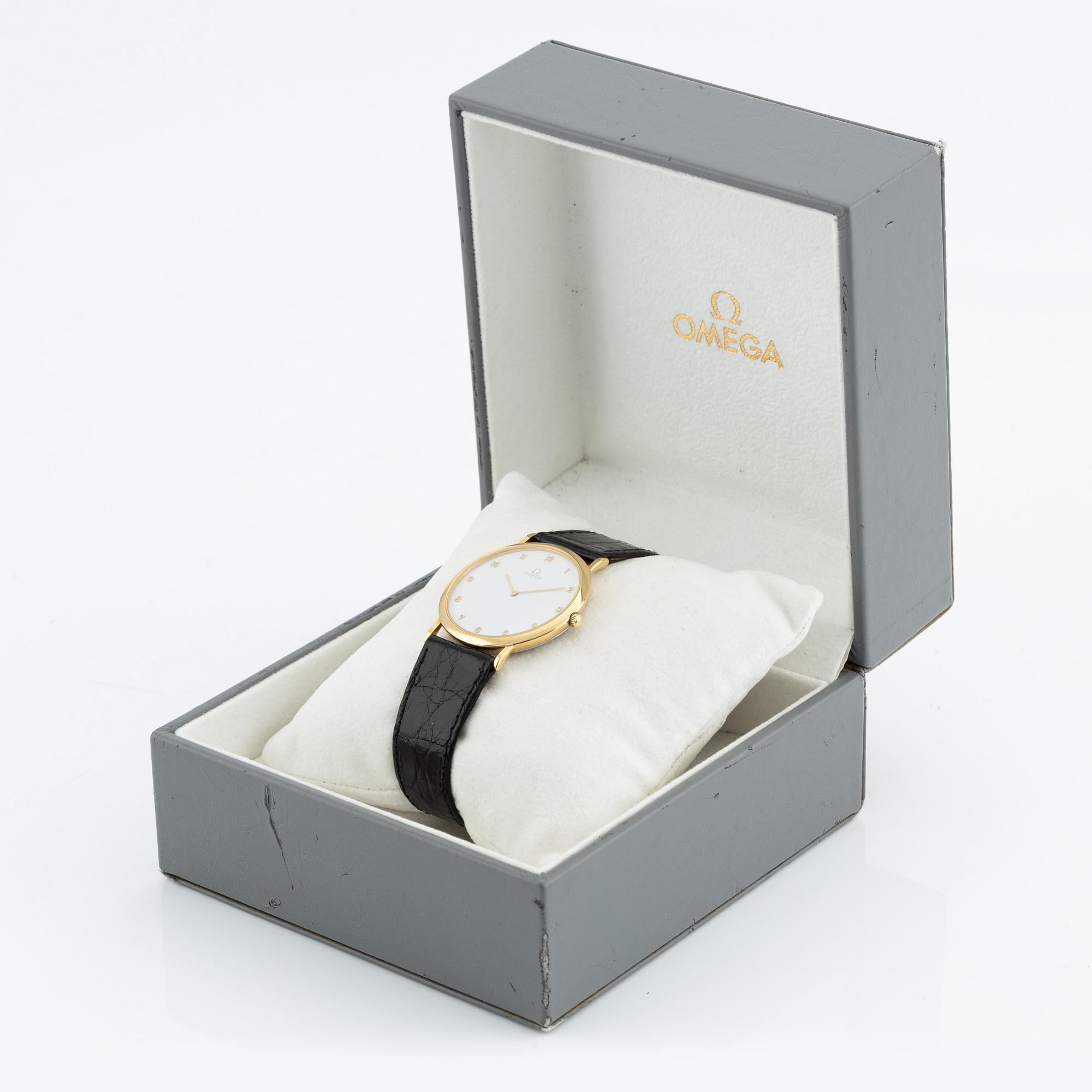 Omega, De Ville, Ile de France, armbandsur, 32,5 mm.