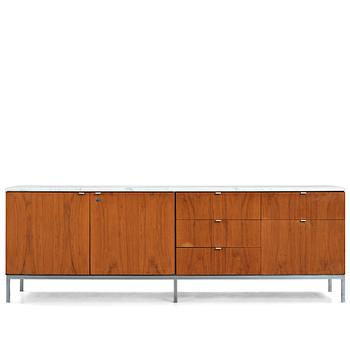 3. Florence Knoll, sideboard, sannolikt licenstillverkat för Nordiska Kompaniet, 1960-tal.