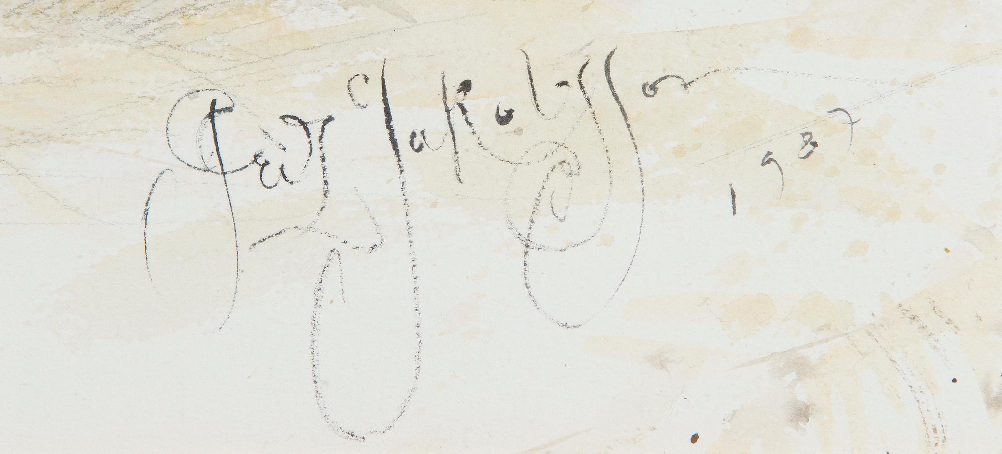 Fritz Jakobsson, Chanterelles.