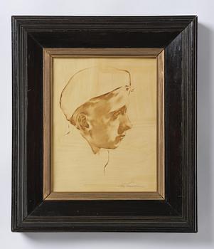 Lotte Laserstein, Boy in profile.