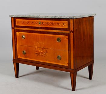 BYRÅ, gustaviansk stil, 1900-talets mitt.