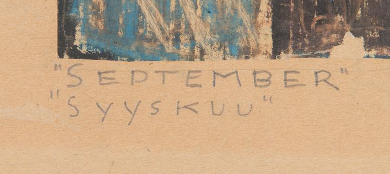 Margareta Ahlstedt-Willandt, "September".