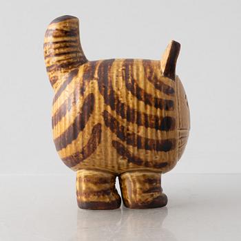 Lisa Larson, a 'Stora katten' stoneware figurine from the series 'Jura', Gustavsberg.