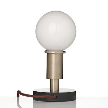 Harald Notini, bordslampa, modell 6992, Arvid Böhlmarks Lampfabrik, Stockholm, 1930-tal.