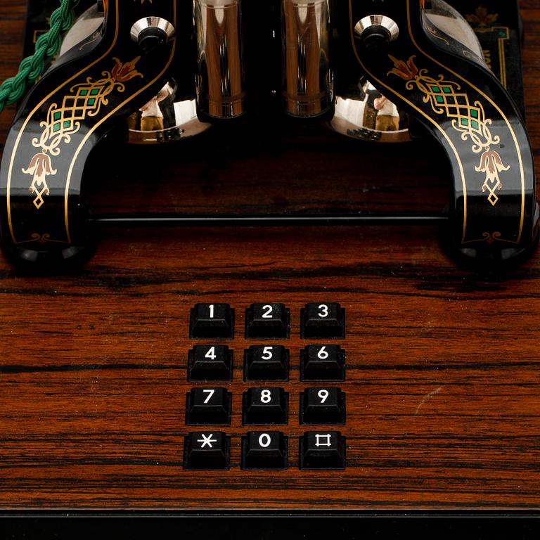 TELEFON, jubileumsmodell efter "Taxen", LM Ericsson, 1980-tal.