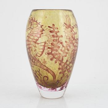 Olle Brozén, a vase, Kosta Boda.