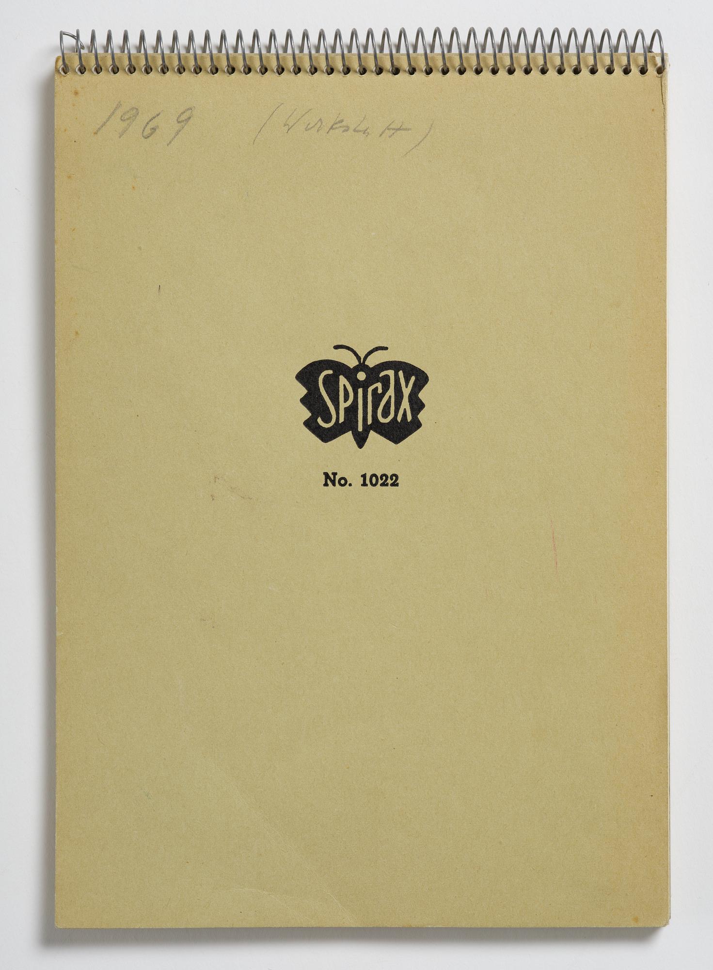 Lotte Laserstein, Skissblock med 19 teckningar varav 1 signerad.