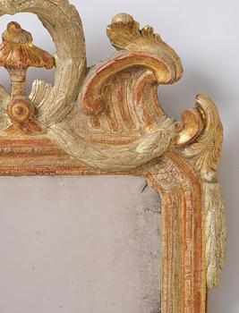 Spegel, av Johan Åkerblad (mästare i Stockholm 1758-99), Gustaviansk.
