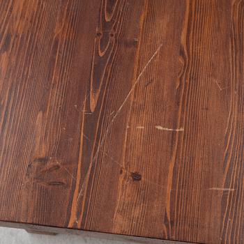 Carl Malmsten, A stained pine table, 20th century.