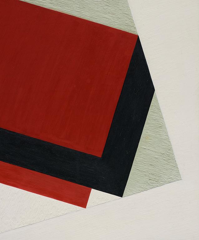 Erik Olson, ”Carré Rouge (Röd kvadrat)".